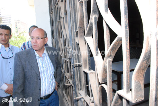 وزير الزراعة وجد المتحف مغلقا فى شم النسيم -اليوم السابع -4 -2015