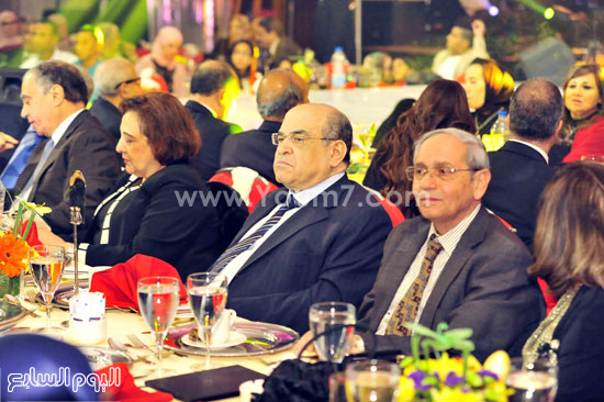 د.مصطفى الفقى خلال الحفل -اليوم السابع -4 -2015