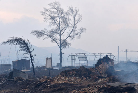 أضرار الحرائق -اليوم السابع -4 -2015