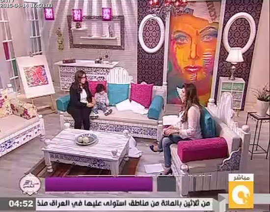 المذيعة لمياء حمدين مع الإعلامية شريهان أبو الحسن -اليوم السابع -4 -2015