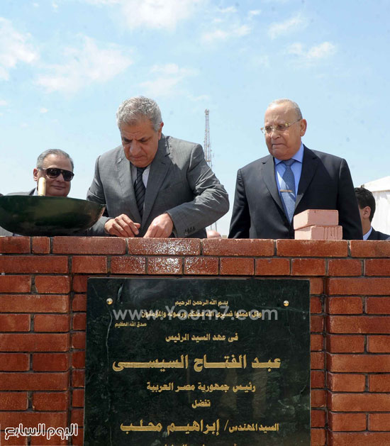 رئيس الوزراء يشهد وضع حجر الأساس لمبنى محكمة النقض -اليوم السابع -4 -2015