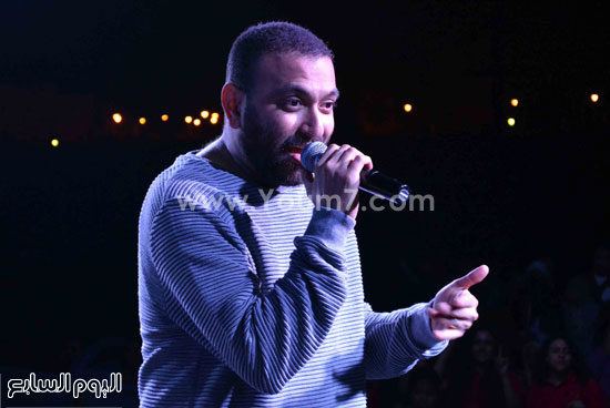كريم محسن يتألق فى حفل بتروسبورت -اليوم السابع -4 -2015
