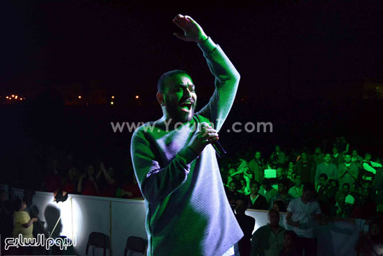 كريم محسن يتألق فى حفل بتروسبورت -اليوم السابع -4 -2015