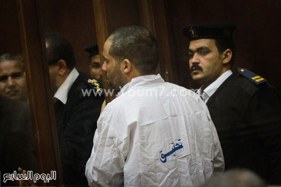 المتهم بملابس السجن البيضاء -اليوم السابع -4 -2015