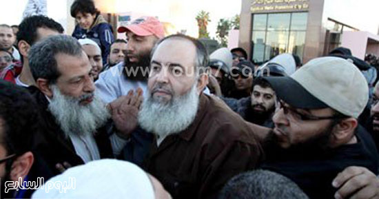 مظاهرات أبو إسماعيل أمام مدينة الإنتاج الإعلامى -اليوم السابع -4 -2015
