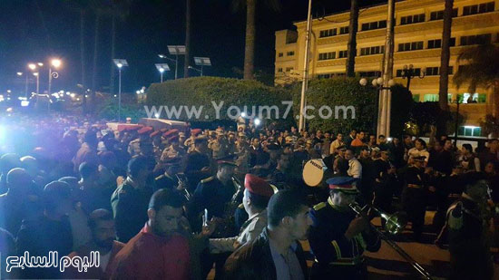 رجال الشرطة بميدان النصر -اليوم السابع -4 -2015