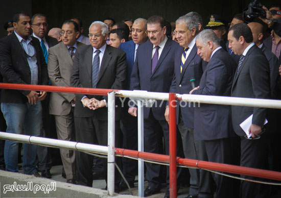 	رئيس الوزراء وزراء النقل والإسكان والتخطيط ومحافظ القاهرة يتابعون أعمال الحفر -اليوم السابع -4 -2015