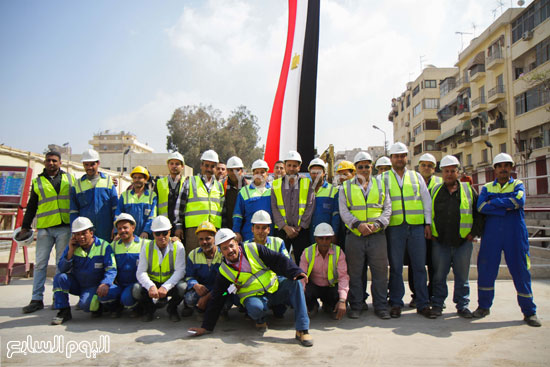 	محافظ القاهرة يشارك فى حفل الحفر للمرحلة الرابعة من الخط الثالث للمترو  -اليوم السابع -4 -2015