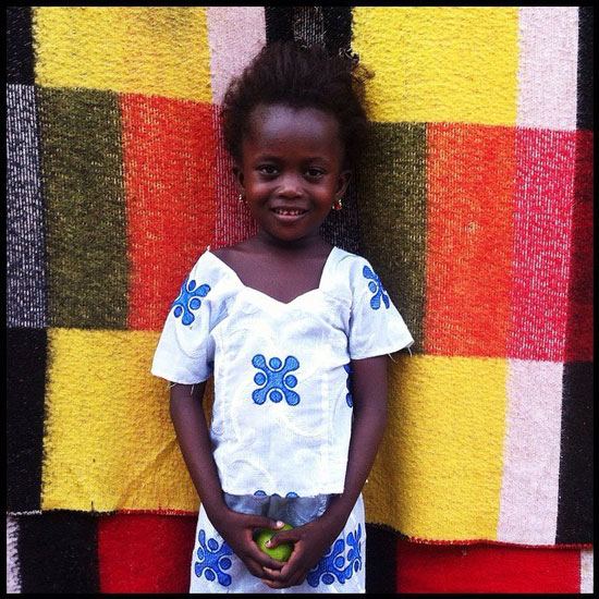 مريمة.. طفلة فى الرابعة من عمرها من غامبيا -اليوم السابع -4 -2015