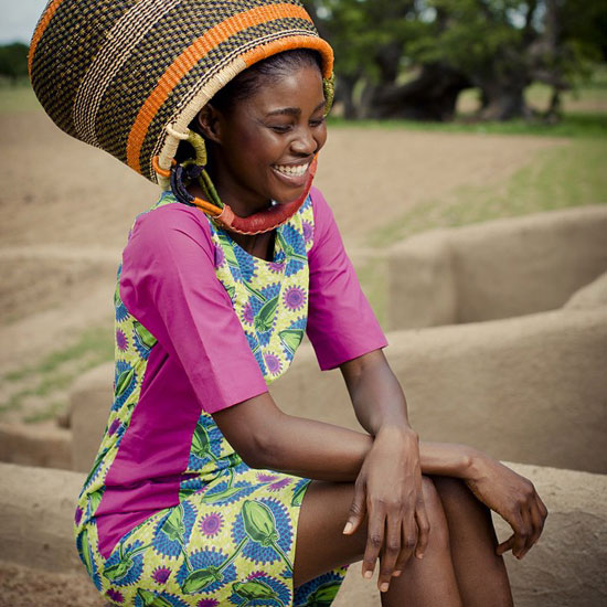 ابتسامة رائعة لفتاة جميلة من غانا -اليوم السابع -4 -2015