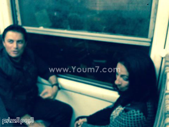 الزوجة ترافق زوجها المحافظ فى جولة بترام الإسكندرية -اليوم السابع -4 -2015