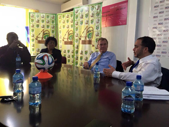 الأمير على بن الحسين يجتمع باتحاد الكرة -اليوم السابع -4 -2015