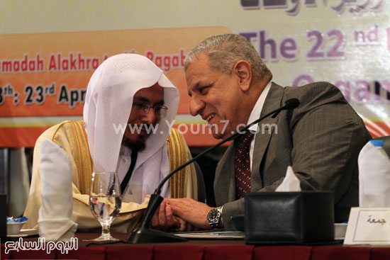 إبراهيم محلب خلال افتتاح المسابقة  -اليوم السابع -4 -2015