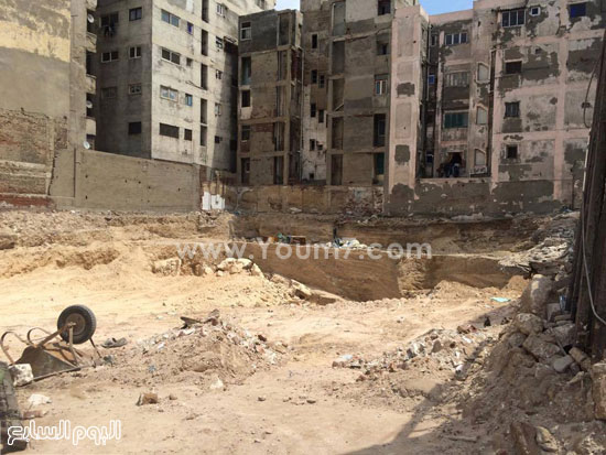 تدمير أرض مسرح العبد -اليوم السابع -4 -2015