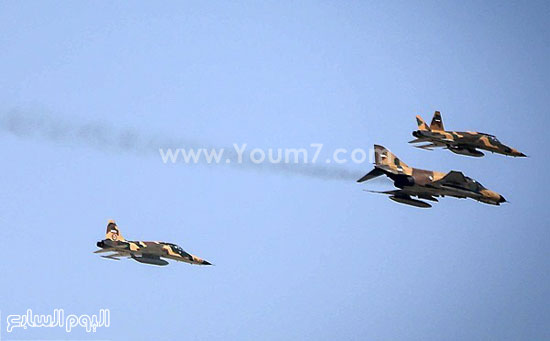 	تزويد الطائرات الحربية بالوقود فى الجو -اليوم السابع -4 -2015