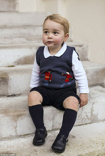 الأمير جورج أيقونة للموضة فى لندن -اليوم السابع -4 -2015