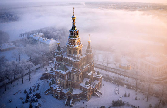 كاتدرائية القديس بطرس وبول بيترهوف -اليوم السابع -4 -2015