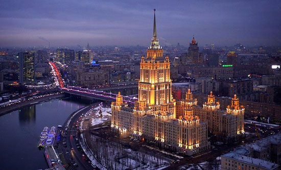 	فندق موسكو أوكرانيا عند الغسق -اليوم السابع -4 -2015
