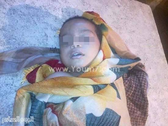  صورة للطفل المتوفى بعد سقوطه بأحد البالوعات -اليوم السابع -4 -2015
