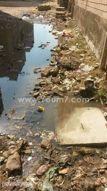  مياه الصرف تغرق المنزل بمركز الصف بالجيزة -اليوم السابع -4 -2015