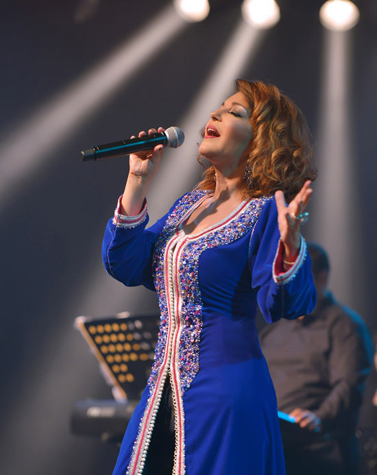 اندماج سميرة سعيد بحفل مازاغان -اليوم السابع -4 -2015