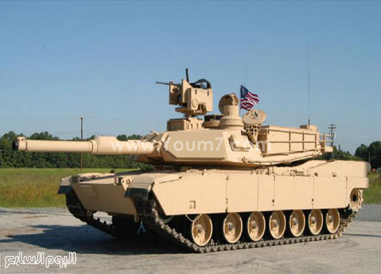 دبابة أبرامز أمريكية -اليوم السابع -4 -2015