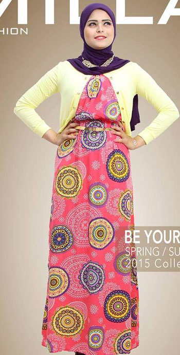 	البليزر على فستان شيفون -اليوم السابع -4 -2015