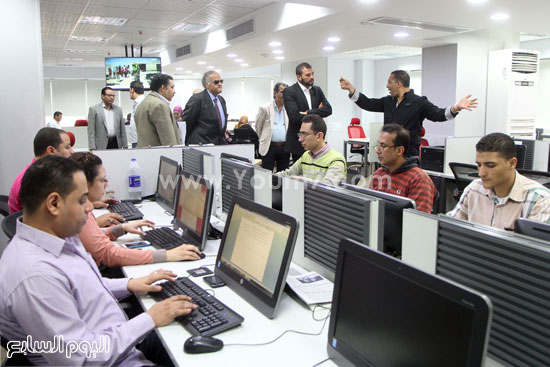  رئيس التحرير خالد صلاح يشرح آليات العمل فى موقع اليوم السابع  -اليوم السابع -4 -2015