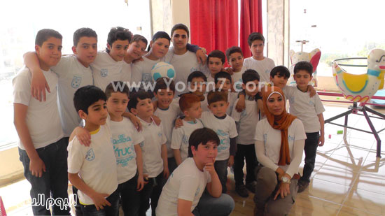 جانب آخر من اختيار الأطفال السوريين بالقاهرة -اليوم السابع -4 -2015