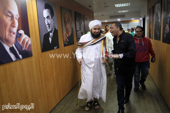  رئيس التحرير مرحبا بالشيخ الجفرى -اليوم السابع -4 -2015