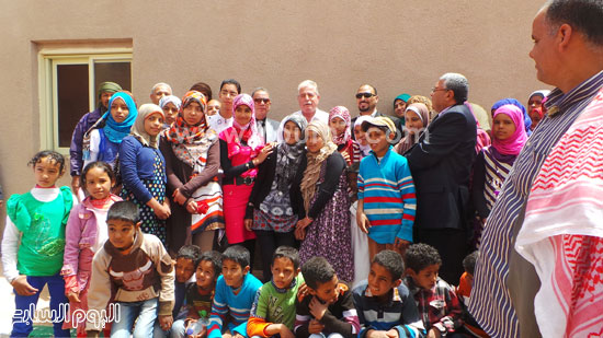 افتتاح مدرسة وادى الرحة بسانت كاترين  -اليوم السابع -4 -2015
