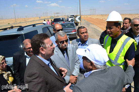  حديث مع العاملين بالمشروع -اليوم السابع -4 -2015