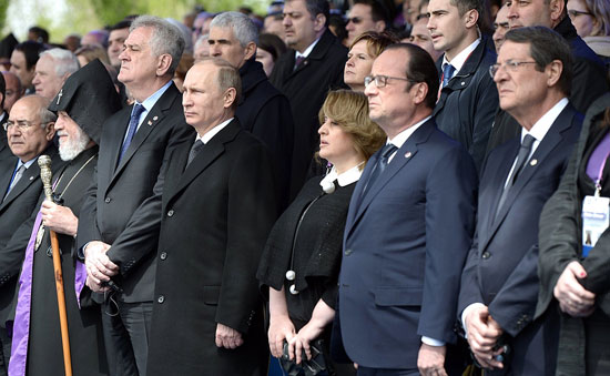 	مشاركة الرئيس الروسى والرئيس الفرنسى -اليوم السابع -4 -2015