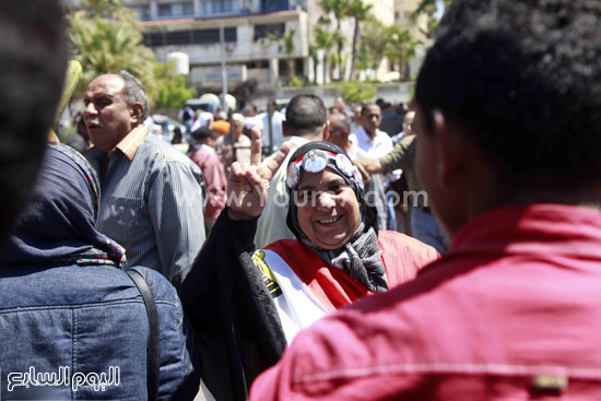  صور شهداء الجيش تتصدر مظاهرات القائد إبراهيم -اليوم السابع -4 -2015