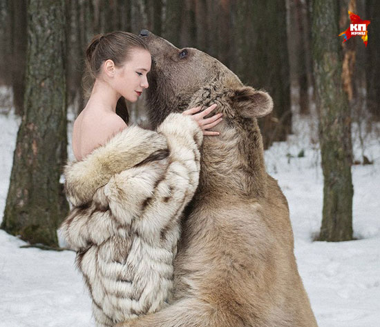الدب الروسى وعارضة الأزياء -اليوم السابع -4 -2015