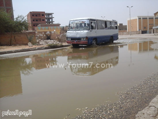 	انتشار مياه الصرف والقمامة بمنطقة الزيداب -اليوم السابع -4 -2015