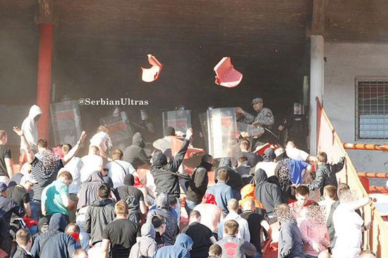 جانب من الاشتباكات -اليوم السابع -4 -2015