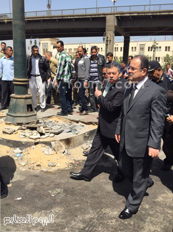  وزير الدخلية يتجول في ميدان رمسيس لمتابعة سير الحملات -اليوم السابع -4 -2015