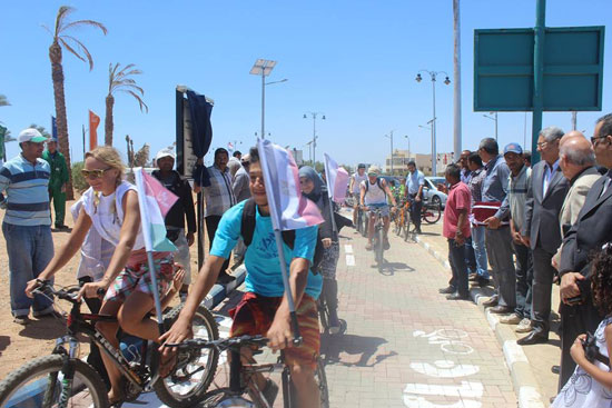 ممشى الدراجات بشرم الشيخ -اليوم السابع -4 -2015