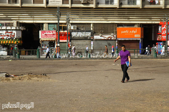 	شارع رمسيس بعد إخلائه من الباعة الجائلين -اليوم السابع -4 -2015