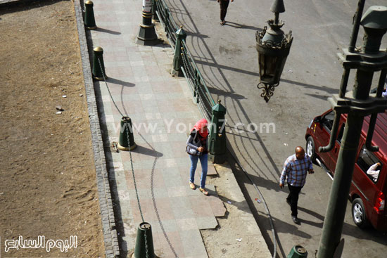 	سيولة الحركة المواطنين بميدان رمسيس  -اليوم السابع -4 -2015