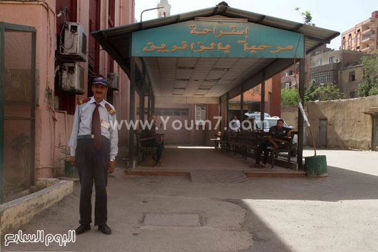 استراحة مخصصة للانتظار داخل عيادات السكر بمستشفى أم المصريين  -اليوم السابع -4 -2015