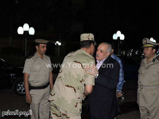 مدير أمن كفر الشيخ يستقبل رجال القوات المسلحة بنادى الشرطة -اليوم السابع -4 -2015