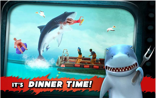 لعبة Hungry Shark Evolution -اليوم السابع -4 -2015