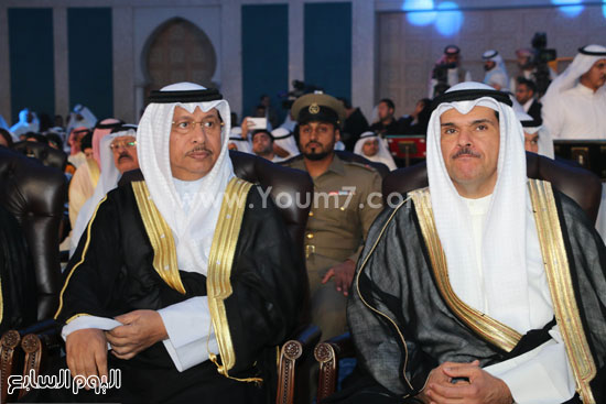 رئيس الوزراء جابر المبارك الحمد ووزير الشباب الكويتى سلمان الصبح  -اليوم السابع -4 -2015