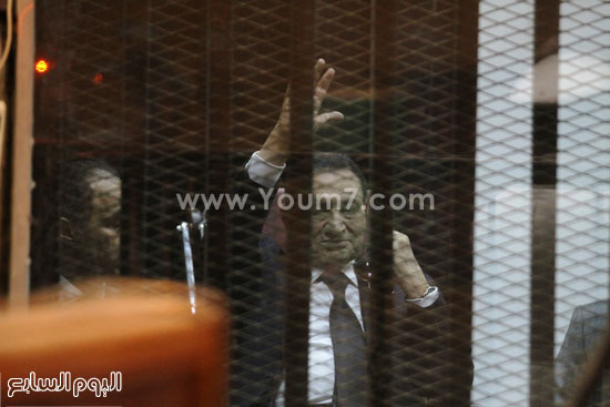 جلسة إعادة محاكمة الرئيس الأسبق ونجليه  -اليوم السابع -4 -2015