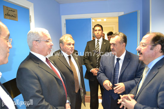 وزير التعليم العالى يتفقد مستشفى سموحة -اليوم السابع -4 -2015