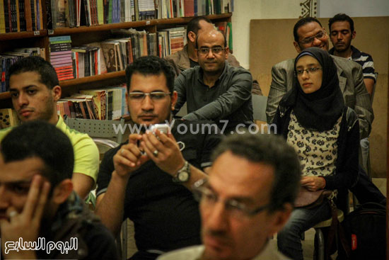  عصام الشامى  والحضور  -اليوم السابع -4 -2015