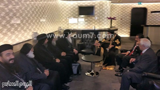 	البابا يجتمع مع كبار الأساقفة  -اليوم السابع -4 -2015