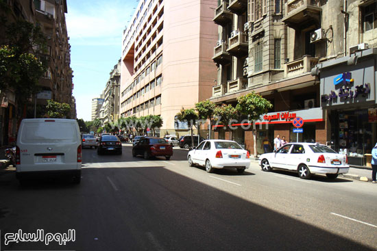 	سيولة مرورية بالشوارع المؤدية للتحرير  -اليوم السابع -4 -2015